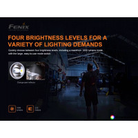 FENIX WT25R LED flashlight, 1000 lm - Black