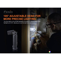 FENIX WT25R LED flashlight, 1000 lm - Black