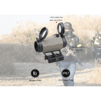 Vector Optics MAVERICK-IV pontcélzó, S-MIL, QD-tartó – fekete