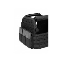 WAS háromszoros rugalmas M4/AR15 puskatár MOLLE-táska – BK | ANAREUS