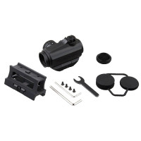 Vector Optics MAVERICK 1x22 Gen3 Airsoft vörös pontos célzó, S-MIL – fekete