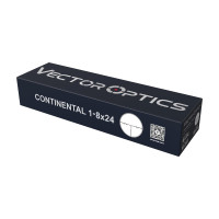 Vector Optics CONTINENTAL X8 1-8×24 ED TACTICAL SFP LPVO X-ACCU M-mel