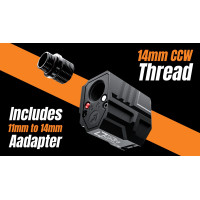 AceTech QUADRA Tracer Unit Compensator – Black | ANAREUS