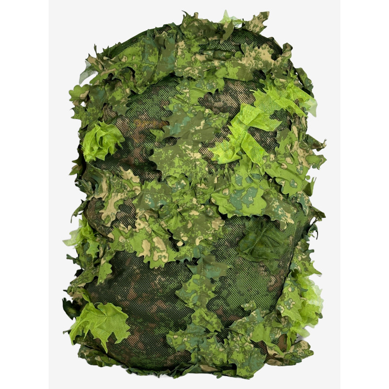 KMCS hátlap 3D-s levelekkel (XL) – Next-Gen Green