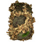 KMCS hátlap 3D-s levelekkel (XL) – Next-Gen barna