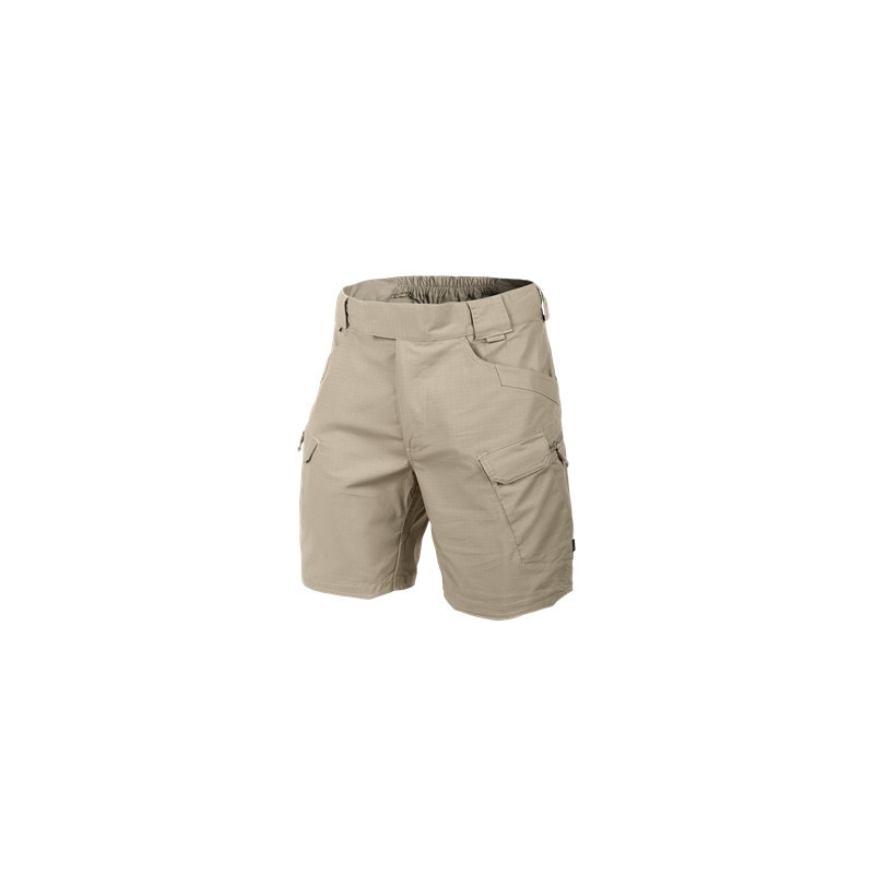 HELIKON UTS 8,5" PolyCotton Stretch Ripstop Shorts – Khaki