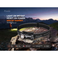 FENIX HM53R Garnet újratölthető fejlámpa – fekete | ANAREUS