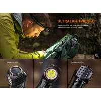 FENIX HM53R Garnet újratölthető fejlámpa – fekete | ANAREUS