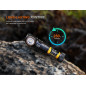 FENIX HM53R Garnet Rechargeable Headlamp – Grey / Orange
