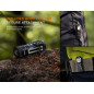 FENIX HM53R Garnet Rechargeable Headlamp – Grey / Orange