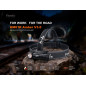 FENIX HM61R Amber V3.0 Rechargeable Headlamp – Black