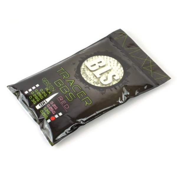 BLS TRACER Airsoft-golyók 0,20 g, 5000 db (zsák) – zöld