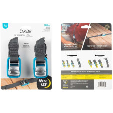 NITE IZE CAMJAM® rögzítőhevederek, 1,83 m, 2 db