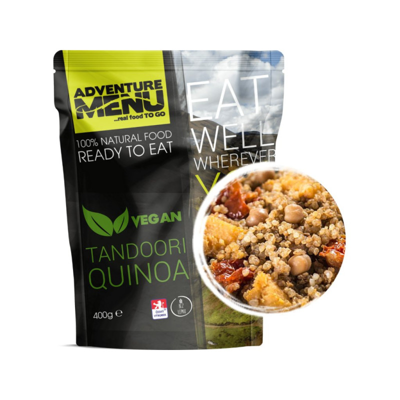 Adventure Menu MRE vegán tandoori quinoa (400 g) | ANAREUS Adventure Menu MRE vegán tandoori quinoa (400 g) | ANAREUS