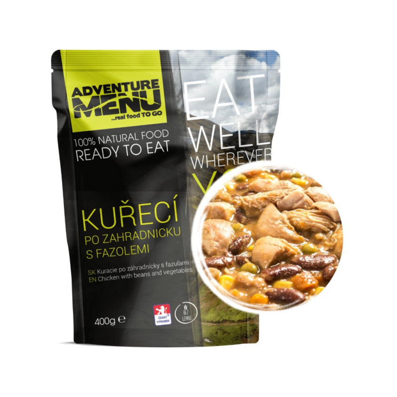 Adventure Menu MRE Kertcsirke babbal (400 g) | ANAREUS Adventure Menu MRE Kertcsirke babbal (400 g) | ANAREUS