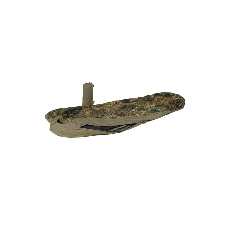 Flecktarn mintázatú, laminált üvegszálas moduláris hálózsák