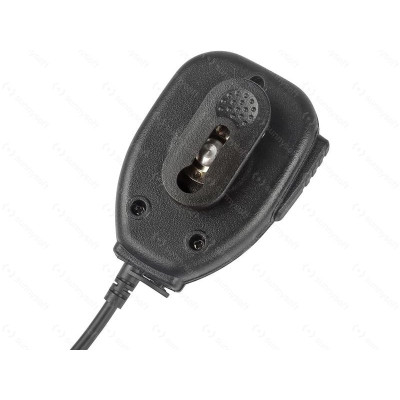 Külső hangszóró mikrofonnal Baofeng rádiókhoz, Kenwood 2-pólusú – fekete