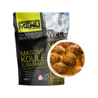 Adventure Menu MRE húsgombóc basmati rizzsel és paradicsommártással (400 g)