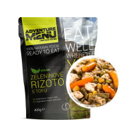 Adventure Menu MRE vegetáriánus zöldséges rizottó tofuval (400 g)