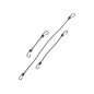 Bungee attachment OLIVE 8 mm - 45 cm, 1PC