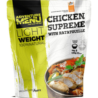 Adventure Menu Könnyű csirkemell ratatouille-val (400 g)