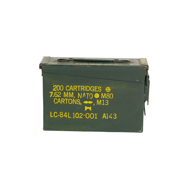 Amerikai lőszerládika, 30-as kaliber, 25x10x18 cm (használt) – zöld Amerikai lőszerládika, 30-as kaliber, 25x10x18 cm (használt) – zöld