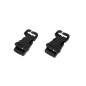 Plastic Buckle Up Adapters - Black
