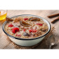 AM Lightweight Rice Porridge with Plums, Raspberries and Cinnamon (300 g)