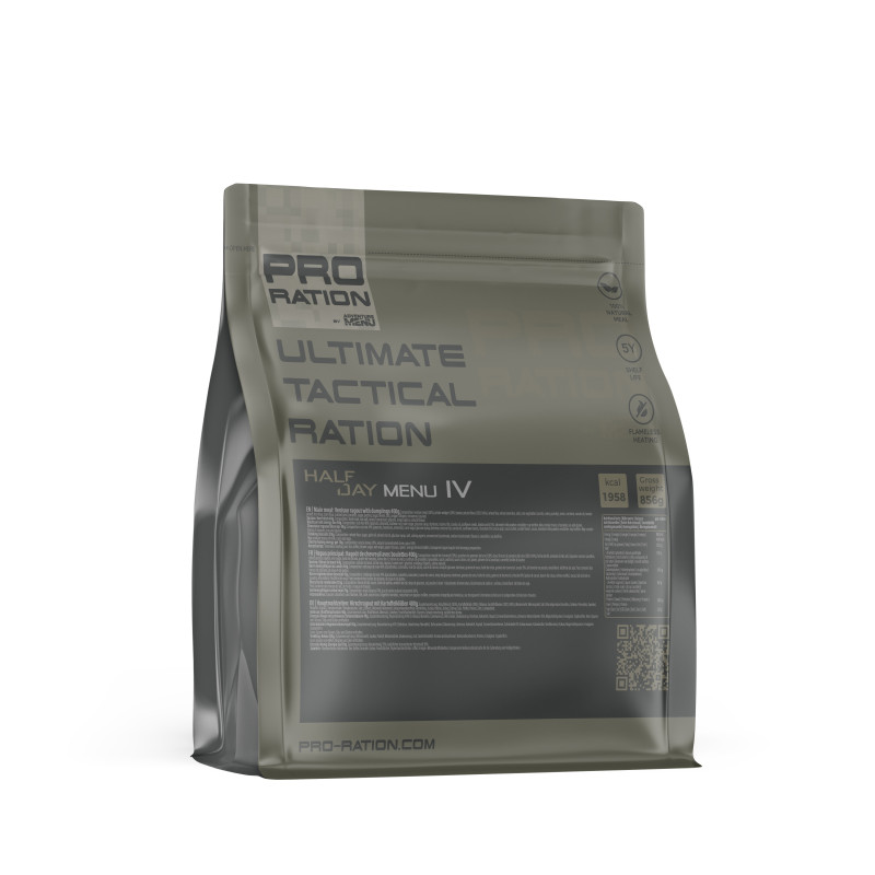 PRO-RATION MRE étkezés – FÉL NAPI MENÜ 4 (szarvasragú)