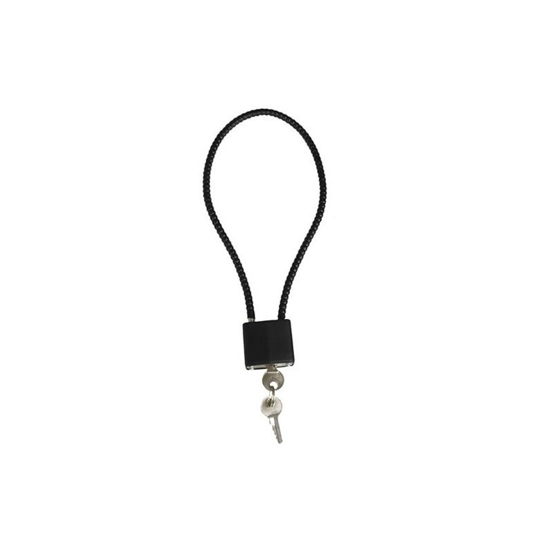 MIL-TEC Padlock with Steel Cable - 380 mm