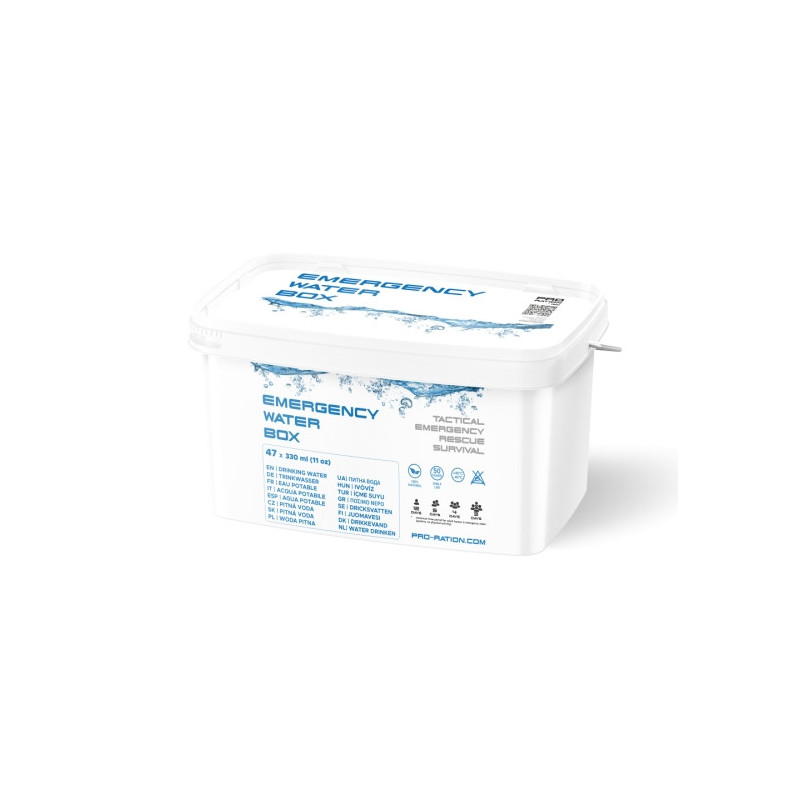 PRO-RATION VÉSZHELYZETI VÍZCSOMAG (47 × 330 ml) PRO-RATION VÉSZHELYZETI VÍZCSOMAG (47 × 330 ml)