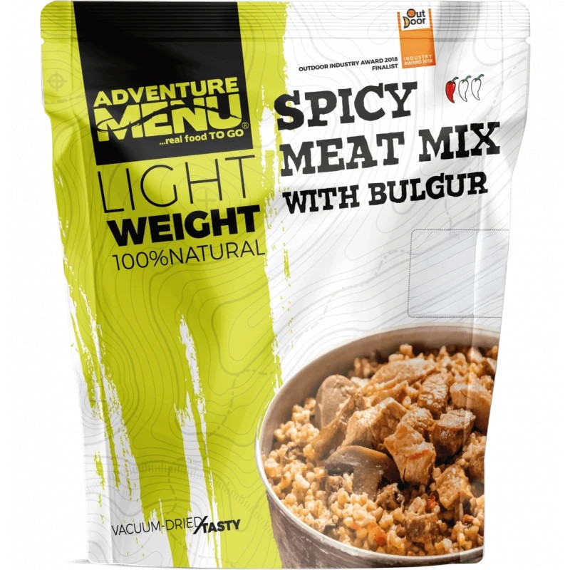 Adventure Menu Lightweight Spicy Bulgur Casserole (600g) | ANAREUS Adventure Menu Lightweight Spicy Bulgur Casserole (600g) | ANAREUS