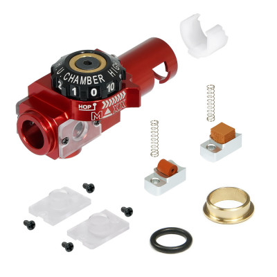 CNC-megmunkált alumínium hop-up kamra az ASG EVO-hoz