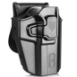 G&F Universal OWB UNI PRO Holster, Right-Handed – Black