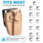 G&F Universal OWB UNI PRO Holster, Right-Handed – Tan