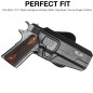 G&F OWB Holster Colt 1911 / M1911, Right-Handed – Black