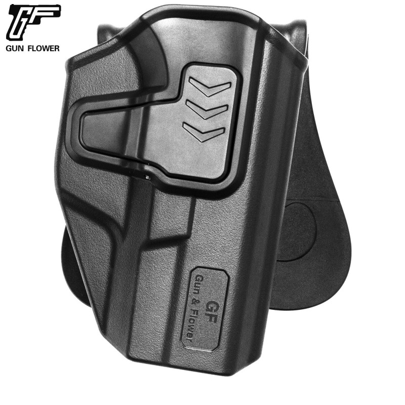 G&F OWB Holster Glock Compact (19 / 23 / 32), Right-Handed – Black
