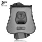 G&F OWB pisztolytáska Sig Sauer M18 / P320 Compact / hordozható, jobbkezes – fekete