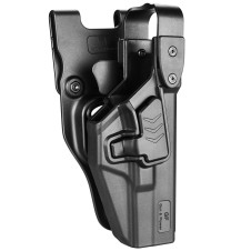 GUN FLOWER Glock 17 / 19 Level III Duty Holster, Right-Handed