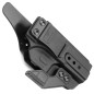 G&F Glock 17 / 19 / 22 IWB / OWB pisztolytáska, jobbkezes – fekete