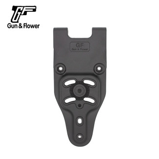 GUN FLOWER Lowered Belt Platform Level III – Black | ANAREUS