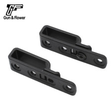 GUN FLOWER Holster Belt Mounting Clips, 2 Pieces – Black | ANAREUS