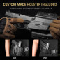 G&F Combo WARRIORLAND MA2 800 LM Flashlight and Glock 17 / 19 Holster, Right-Handed - Black