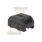 VO VAS™ univerzális RIS-adapter 1,5" (38 mm, alacsony) – fekete