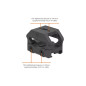 VO VAS™ Universal RIS Adapter 1.93" (49 mm, Medium) – Black