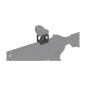 VO VAS™ Universal RIS Adapter 2.26" (57 mm, High) – Black
