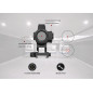 VO MAVERICK-II Plus 1x22 DBR Double-Reticle Red Dot Sight - Black