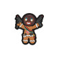 3D PVC Patch GINGERBREAD MAN (65 × 65 mm) – Brown 3D PVC Patch GINGERBREAD MAN (65 × 65 mm) – Brown