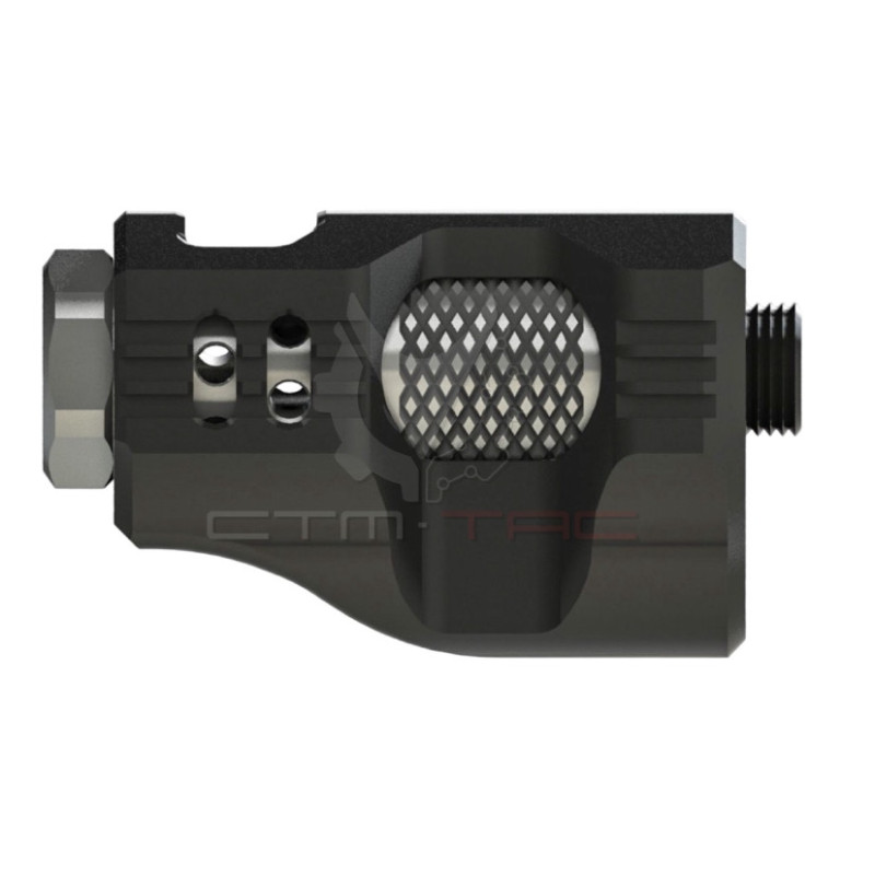 CTM Hi-Capa CNC Aluminum Compensator – Black / Silver