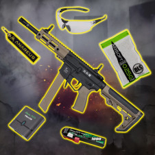 STARTER PACK készlet SA AR9 Light Ops (SA-FX01 FLEX™ HAL ETU™) – Half-Tan